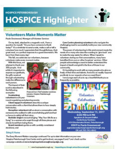 Hospice Highlighter Newsletter - 2017-08