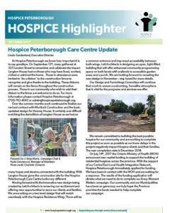 Hospice Highlighter Newsletter - 2017-10