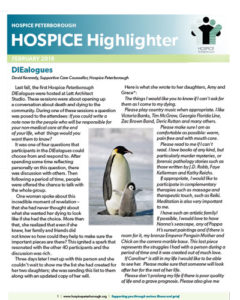 Hospice Highlighter Newsletter - 2018-02