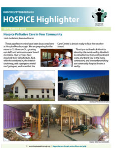 Hospice Highlighter Newsletter - 2018-09