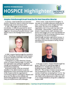 Hospice Highlighter Newsletter - 2019-03