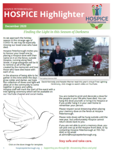 Hospice Highlighter Newsletter - 2020-12