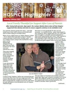 Hospice Highlighter Newsletter - 2021-02