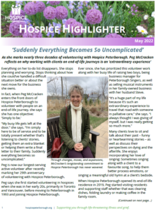 Hospice Highlighter Newsletter - 2022-05